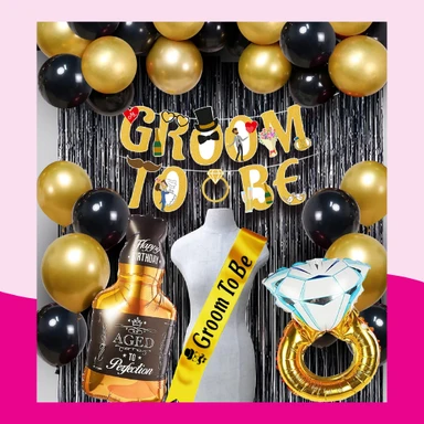 Groom To Be Decorations Kit