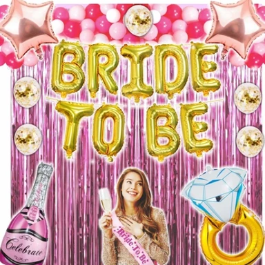 Bride To Be Decorations Kit