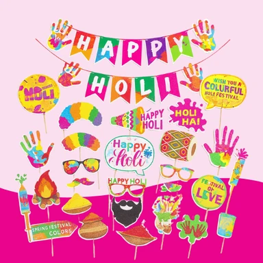 Holi Decorations Kit