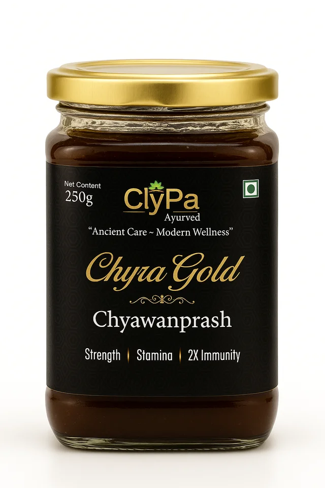 ClyPa Chyra Gold Ayurvedic Chyawanprash – Ayurvedic Rejuvenation for Mind & Body - 250gm - 250gm