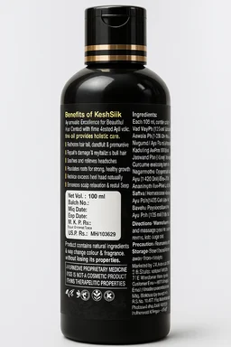 ClyPa KeshSilk Ayurvedic Hair Growth Oil – Nourish Roots, Reduce Hair Fall - 100ml - 100ml