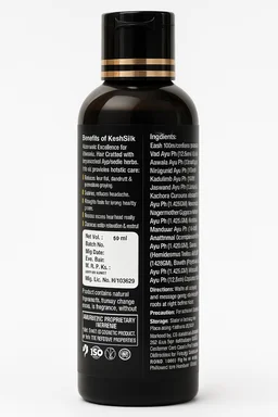 ClyPa KeshSilk Ayurvedic Hair Growth Oil – Nourish Roots, Reduce Hair Fall - 50ml - 50ml