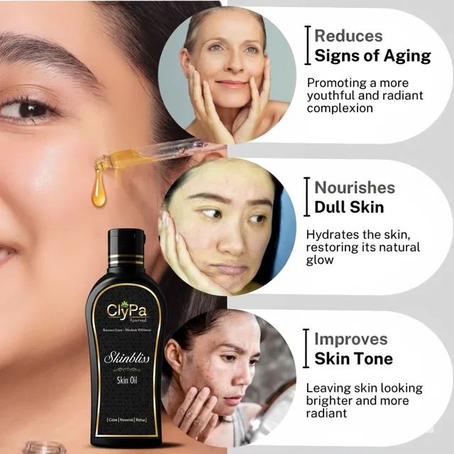 ClyPa Skinbliss Wrinkle & Dark Spot Repair Oil - 100ml - 100ml