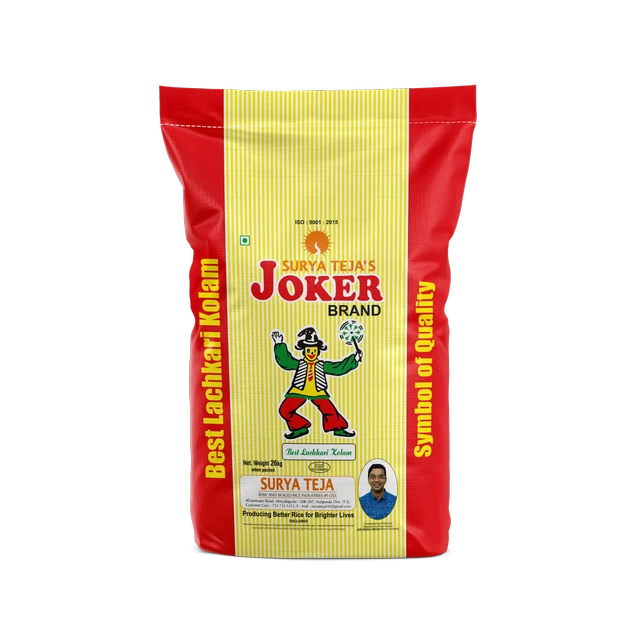 Surya Teja Joker JSR Kolam Rice 10kg in Hyderabad | Best Quality Rice