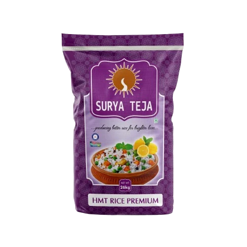 Surya Teja Premium HMT Rice 10kg in Hyderabad | Best Quality Rice