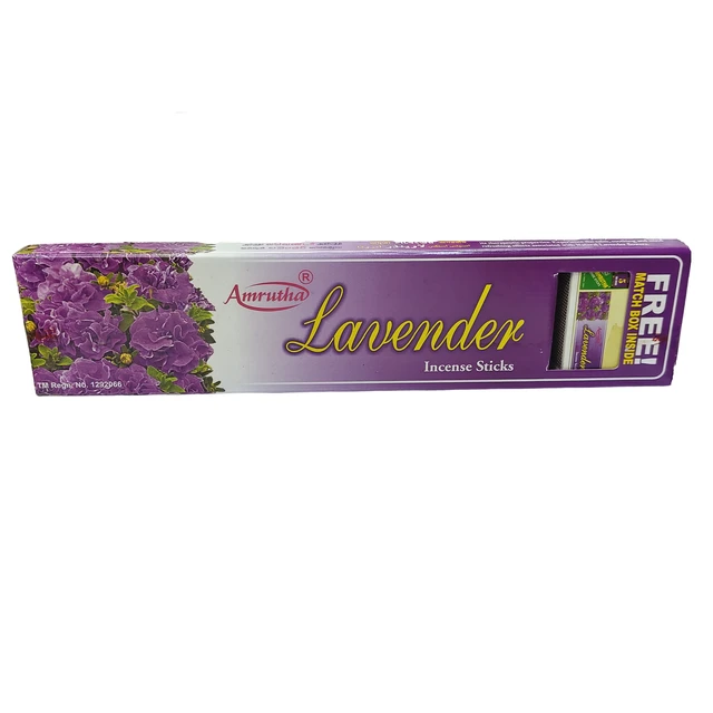 Amrutha Lavender Agarbatti 90g