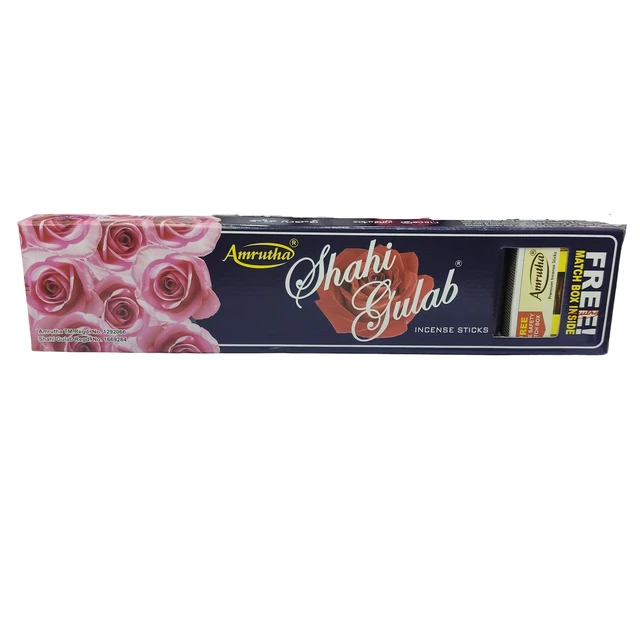 Amrutha Shahi Gulab Agarbatti 90g