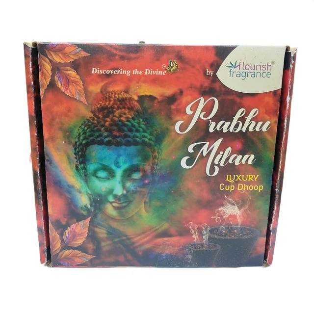 Flourish Fragrance Prabhu Milan Cup 12pcs