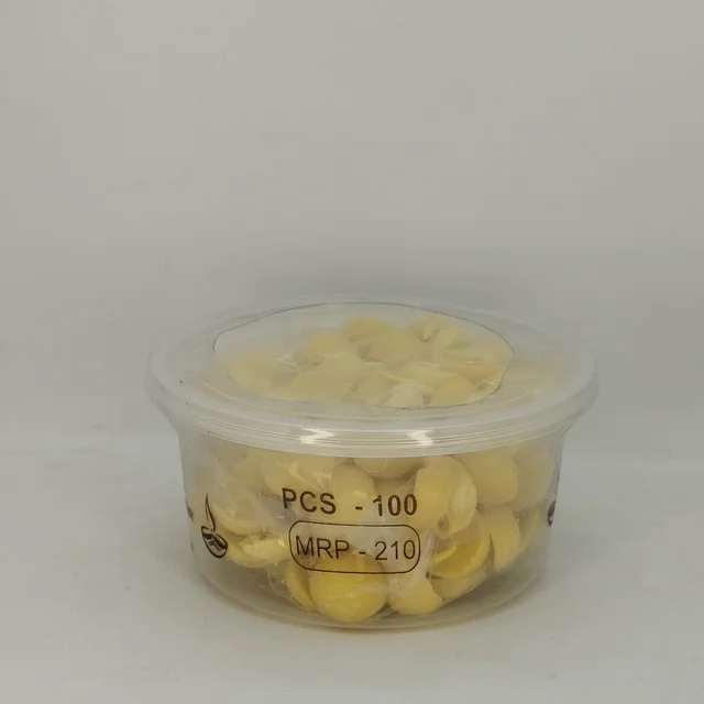 Ghee Vaat Yellow 100pcs