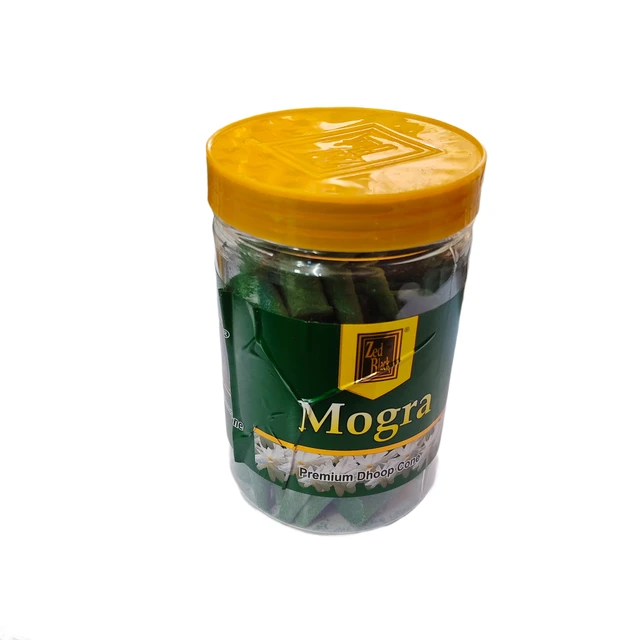 Mogra Dhoop Cone Jar 100g
