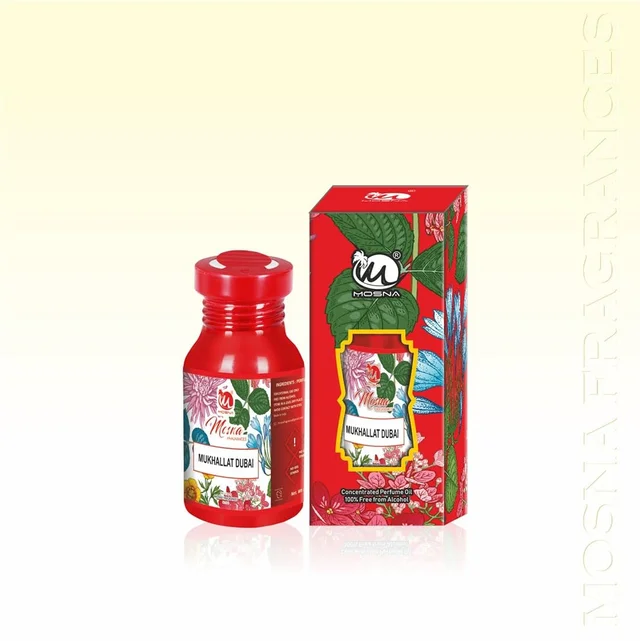 Mosna Mukhallat Dubai Unisex Luxury Attar Perfume 50ml