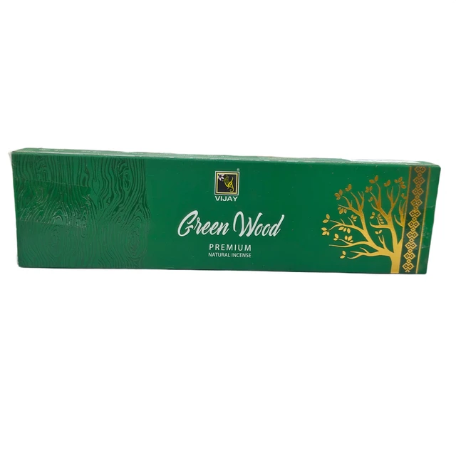 Vijay Green Wood Premium Masala Agarbatti 50g