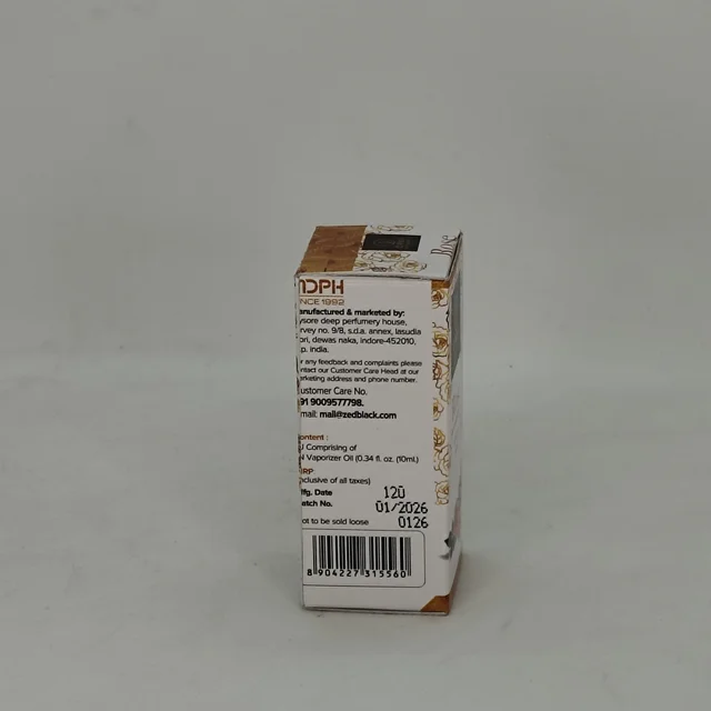 Zed Black Rose Vaporizer Oil 10ml