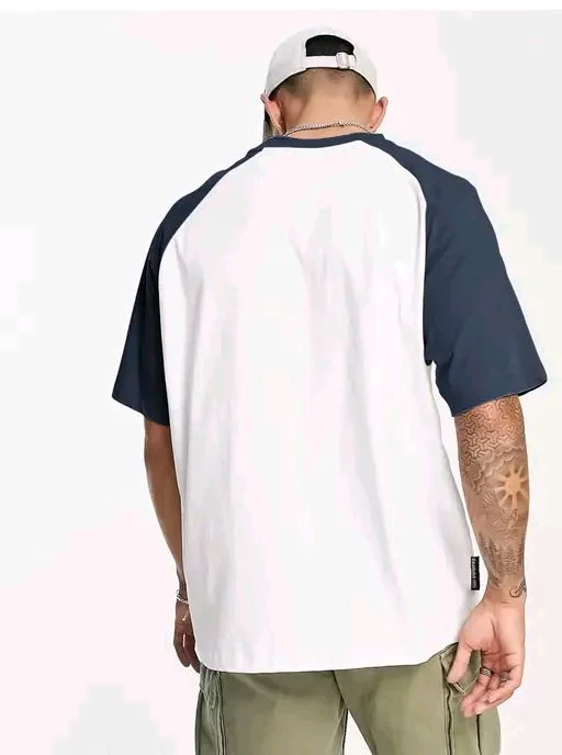 AVEJO'S Men Half Sleeve Over-size T-shirt - XXL, White