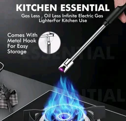Electric Lighter, Rechargeable Gas Lighter, USB Charger cable - SS25