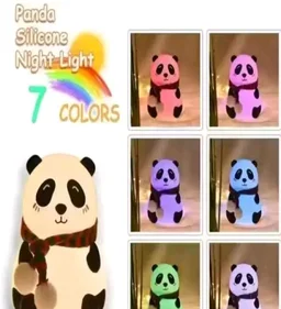Panda Night Lamp, Rechargeable for Gifts girls and boys - SS26