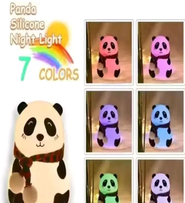 Panda Night Lamp, Rechargeable for Gifts girls and boys - SS26