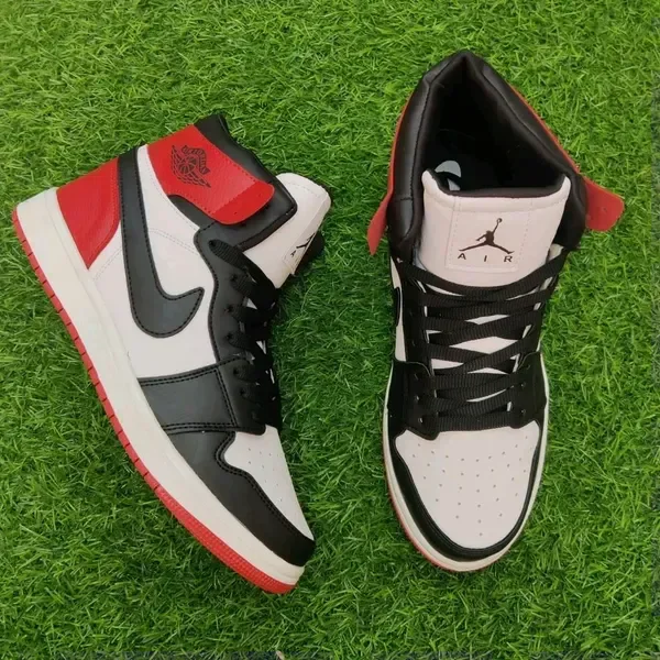 Jordan High 'Red Black' - UK 7