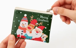 Christmas Holiday Coin Purse Collection set of 4pc