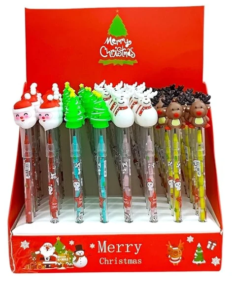 Santa Claus Pencil set of 24pc