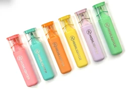 Definite Art Patel Shades Big Highlighter for Office College School Notes highlighting Color of Blue, Green, Pink, Purple, Yellow, Orange (Pastel Highlighters, Pack of 6)