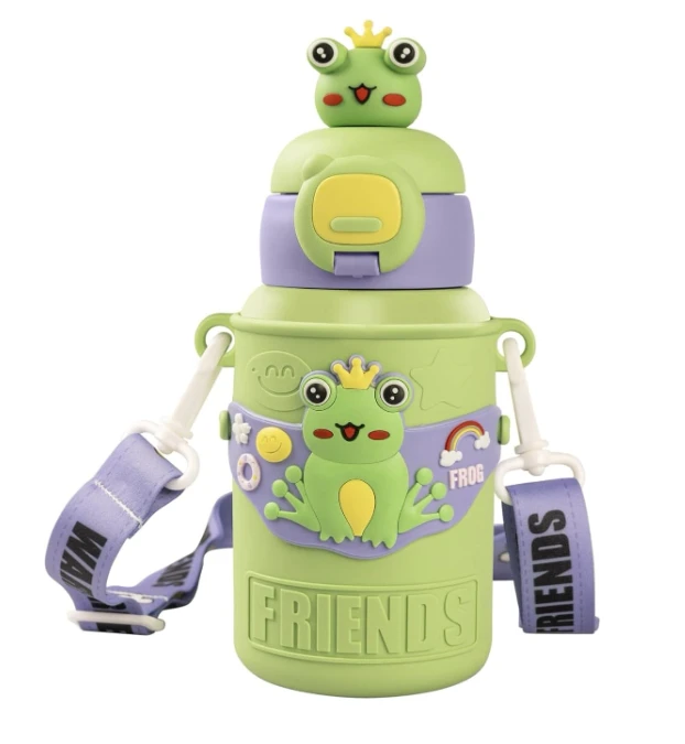 Kids Water Bottle - Stainless Steel 316 Sipper for School, Spill-Proof, BPA-Free, Boys & Girls - Ideal for Play & Hydration!