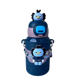 Kids Water Bottle - Stainless Steel 316 Sipper for School, Spill-Proof, BPA-Free, Boys & Girls - Ideal for Play & Hydration!