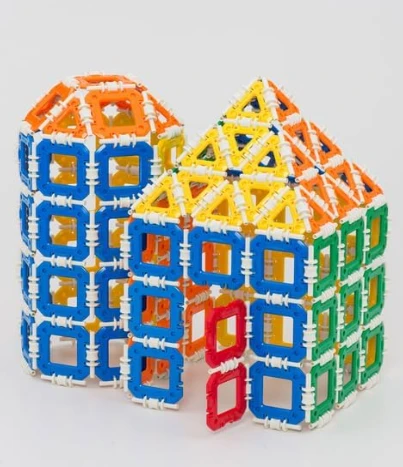 Click Bricks – Multicolor Building Blocks Toy Set for Kids | Creative Construction & Interlocking Puzzle Blocks | Educational STEM Learning Toys for Boys & Girls (3+ Years) - 24.4 x 21.7 x 5.1 Centimeters