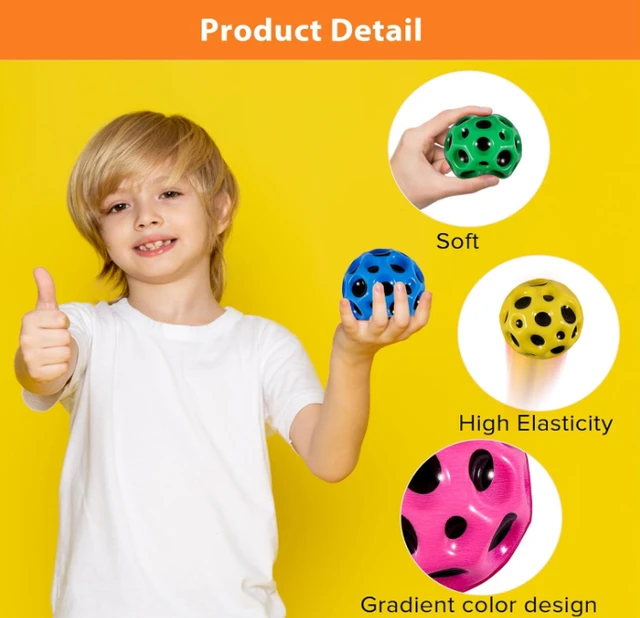 Moon Ball | High-Bouncing Toy for Kids & Adults