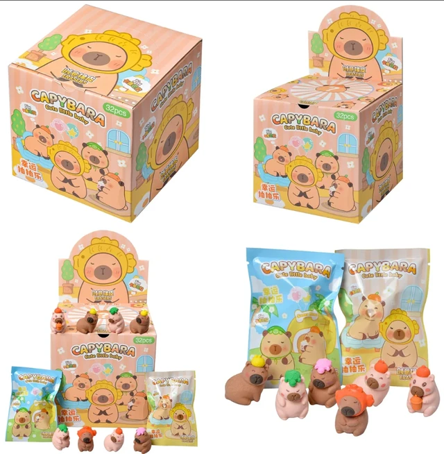 Capybara Blind Box – Cute Character Mini Figures