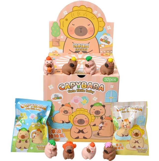 Capybara Blind Box – Cute Character Mini Figures