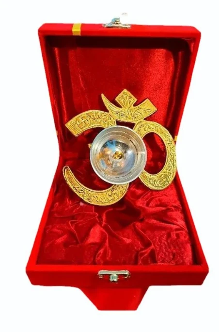 Antique Pooja Om Brass Diya