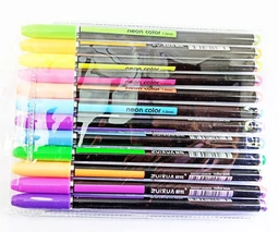 Gel Pens Set Color Gel Pens,Glitter, Metallic, Neon Pens Set Good Gift For Coloring Kids Sketching Painting Drawing ((Highlighter Neon Pen))