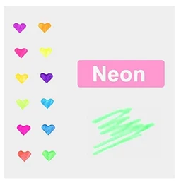 Gel Pens Set Color Gel Pens,Glitter, Metallic, Neon Pens Set Good Gift For Coloring Kids Sketching Painting Drawing ((Highlighter Neon Pen))