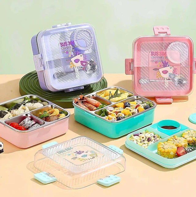 3 Compartment Delight Lunch Box