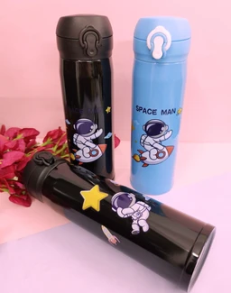 water bottle Water Bottle For Boys (1 pcs) Space Water Bottle for Kids - BPA-Free, Leak-Proof, and School and Outdoor for Kids Girls & Boys Birthday Return Gifts