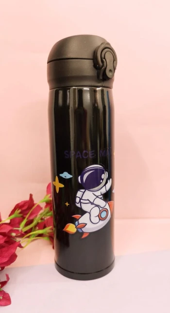 water bottle Water Bottle For Boys (1 pcs) Space Water Bottle for Kids - BPA-Free, Leak-Proof, and School and Outdoor for Kids Girls & Boys Birthday Return Gifts