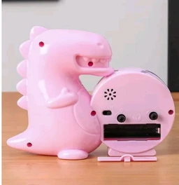 Dinosaur Shape Table Alarm Clock for Kids Study Room Students Table Clocks for Home & Office