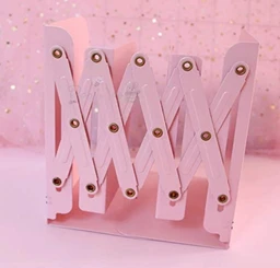 Bookends Unicorn Book Stand Shelf Organiser (Unicorn Pink)