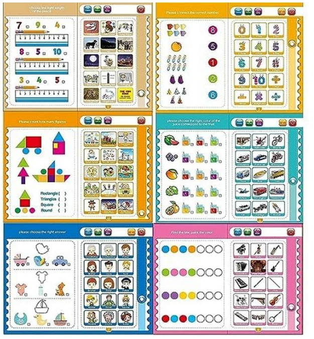 Online StoreInteractive Children Book -Musical English Educational Phonetic Learning Book for 3 + Year Kids, Boys, Toddlers (Multicolor) (Intelligence Book)