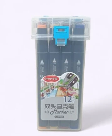 Twin Colour Marker (12 pcs)