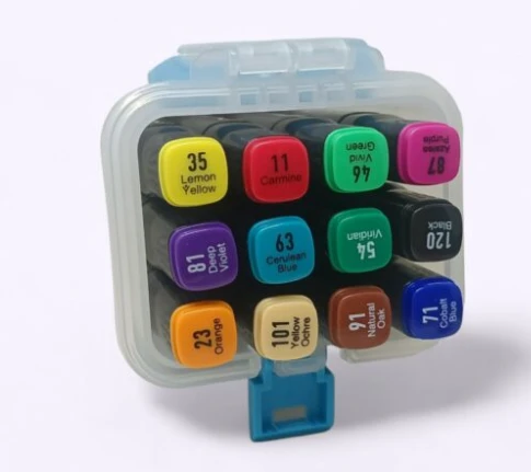 Twin Colour Marker (12 pcs)