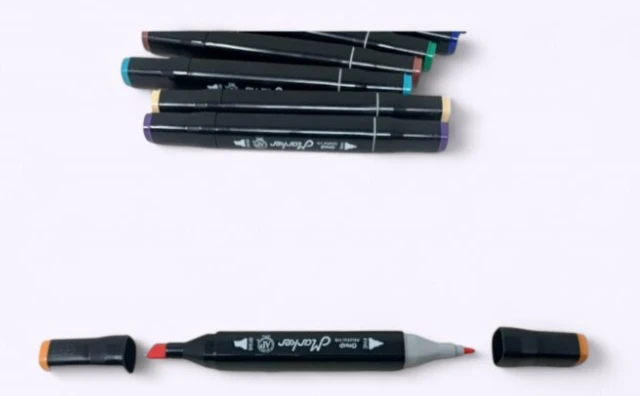 Twin Colour Marker (12 pcs)