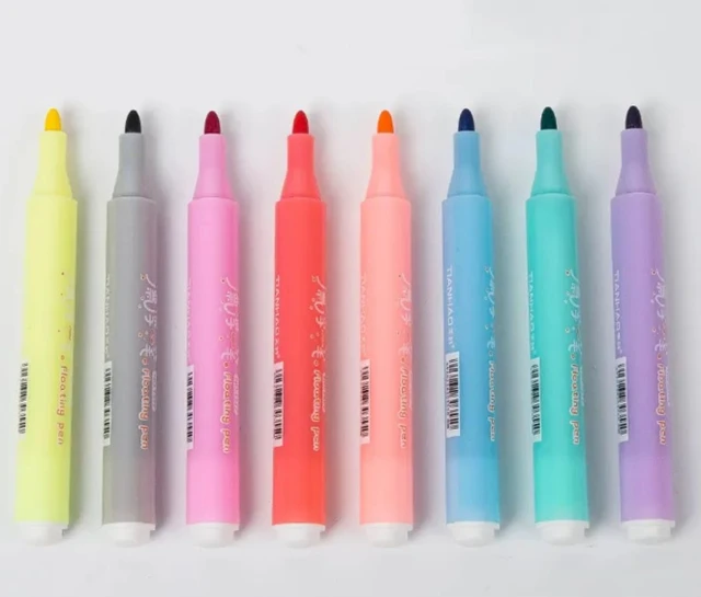 Floating Ink Pen (Pack of 1) | Birthday Return Gift For kids | Water Based Doodle Markers For Drawing Coloring & Fun | Easy To Wipe Dry Erase Whiteboard | Magical Water Painting