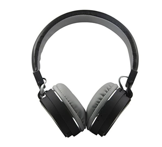 Wireless Bluetooth 4.1 Earphone Headphone with Mic, MP3 Player Sweat Proof Sports Headset, Best for Running and Gym, Stereo Sound Quality with Ergonomic for All Smart Phones (SH 12 Black)