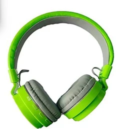 Wireless SH 12 Bluetooth Headphones with Mic Compatible with All Android and Smartphones (Green)