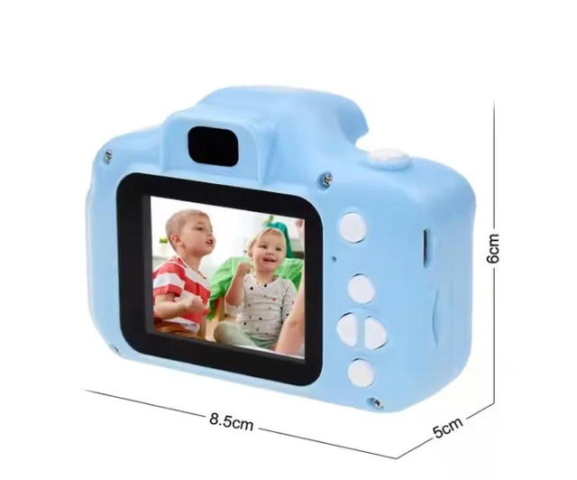 Kids Digital Camera with 2.0 Inch IPS Screen, Auto Focus, Video Recording, Games, (Green)