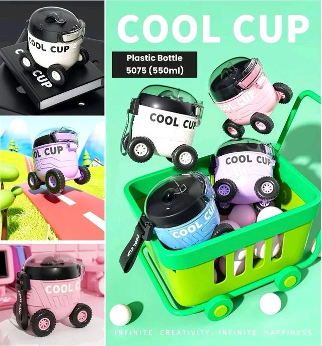 Cool cup with wheels
