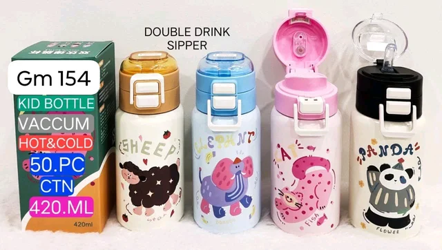 Dual opening sipper