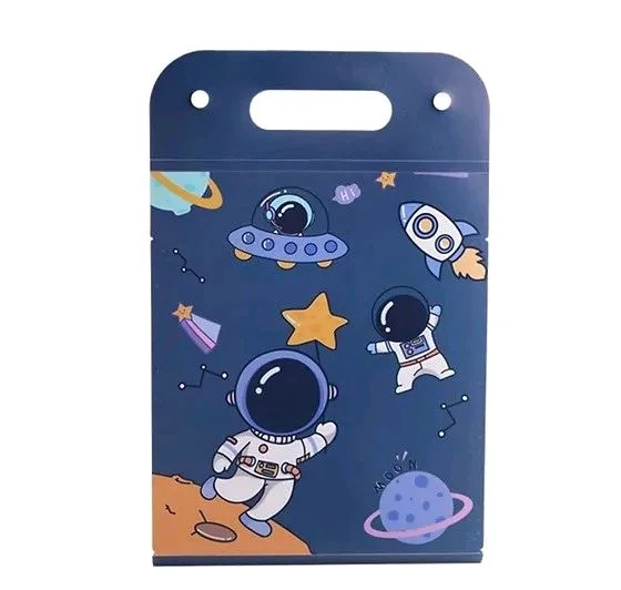 Astronaut Handle File Folder with Button Lock